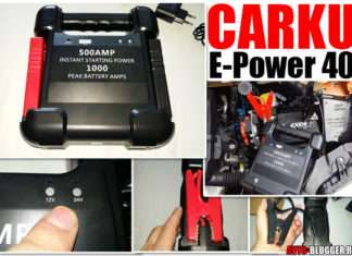Carku E-Power 40. Пусковий пристрій на 12 і 24 Вольта. Мій огляд і відгук