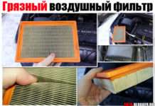 Брудний повітряний фільтр. НА що впливає, докладні симптоми і наслідки