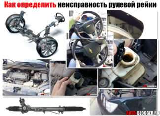 Як визначити несправність рульової рейки