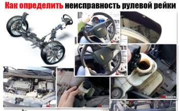 Як визначити несправність рульової рейки