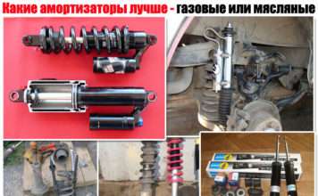 Які амортизатори краще (надійніше) газові, масляні або газомаслянные. Плюс докладний відео