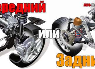 Передній або задній привід. Що краще і надійніше, основні відмінності