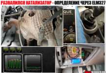 Забило, розвалився каталізатор. Ознаки і визначення через ELM327