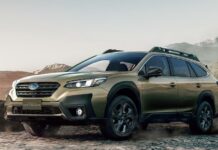 Крос-універсал subaru outback обзавівся новим турбомотором 1.8