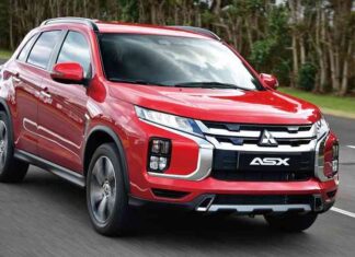 Mitsubishi готується до виходу нового asx: перше зображення кросовера наступного покоління