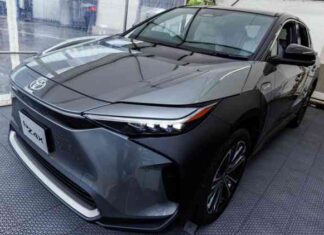 Названо ціни на перший електрокросовер toyota