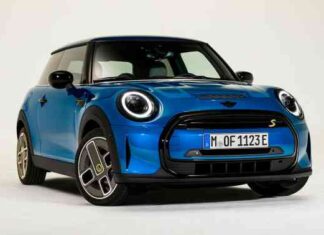 Електромобіль mini cooper se