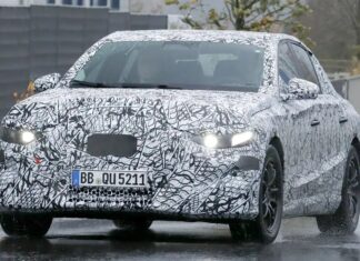 Elektryzująca rzecz! Całkowicie nowy elektryczny Mercedes Klasy E dostrzeżony po raz pierwszy