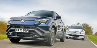 Ford Puma Gen-E surpasse Suzuki et Vitara dans EV Showdown