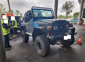Незаконні модифікації автомобіля: рейди в передмісті Сіднея