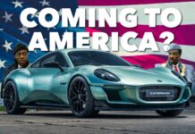 Caterham виходить на ринок США з електричним спортивним автомобілем Project V