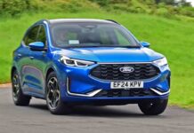Ford Kuga Заводиться Безконтактним Управлінням з Технологією BlueCruise