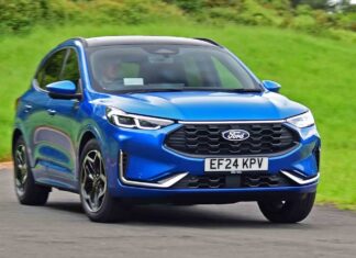 Ford Kuga Заводиться Безконтактним Управлінням з Технологією BlueCruise