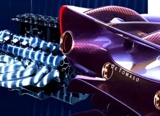 De Tomaso Відроджує V12 для Трекової Суперкари P900