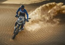 Aprilia Tuareg Rally: Самый уверенный приключенческий мотоцикл в своем классе