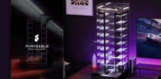 Tampilan Teknologi Tinggi untuk Kolektor Miniatur: Garasi Otomatis yang Dapat Diparkir
