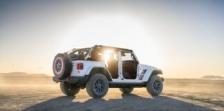 Jeep Wrangler ve vlastenecké roli k 250. výročí USA