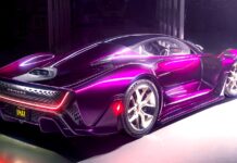 Czinger 21C Vmax: американський гіперкар за 3 мільйони доларів у рідкому фіолетовому кольорі