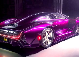 Czinger 21C Vmax: американський гіперкар за 3 мільйони доларів у рідкому фіолетовому кольорі