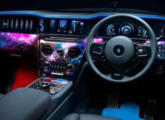 Графіті та меринос: Rolls-Royce дозволив художнику творити в Cullinan