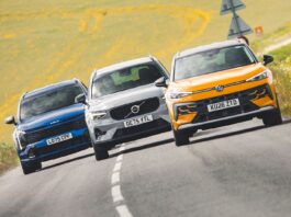 Vergelijking van Kia Sportage, Volvo XC40 en VW T-Roc voor gezinsgebruik