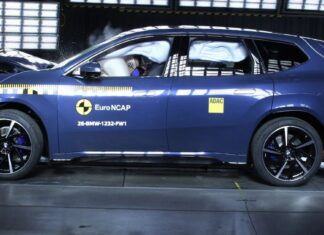 Перший удар: BMW iX3 проходить новий етап тестування безпеки на 2026 рік