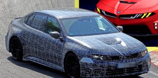BMW M3 EV : de nouveaux clichés espions révèlent la conception de la production et la puissance du quadruple moteur