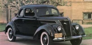 La introducción del Ford de 1937: un espectáculo de Detroit