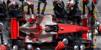 Porovnání výkonu motoru Formule 1 a točivého momentu kamionu