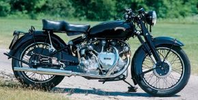 1951 Vincent HRD Series B Rapide: Мотоцикл, побудований без рами